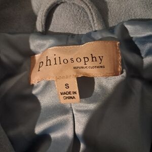 Philosophy Blue Jacket